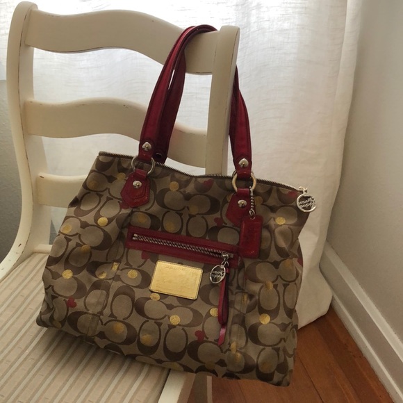 Coach Handbags - Coach Poppy tote